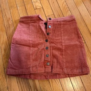 Corduroy Skirt